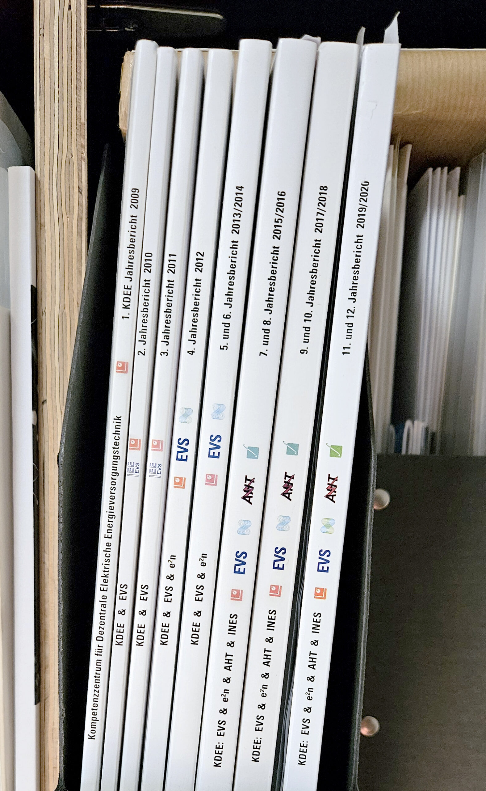 Cover der KDEE-Jahresberichte