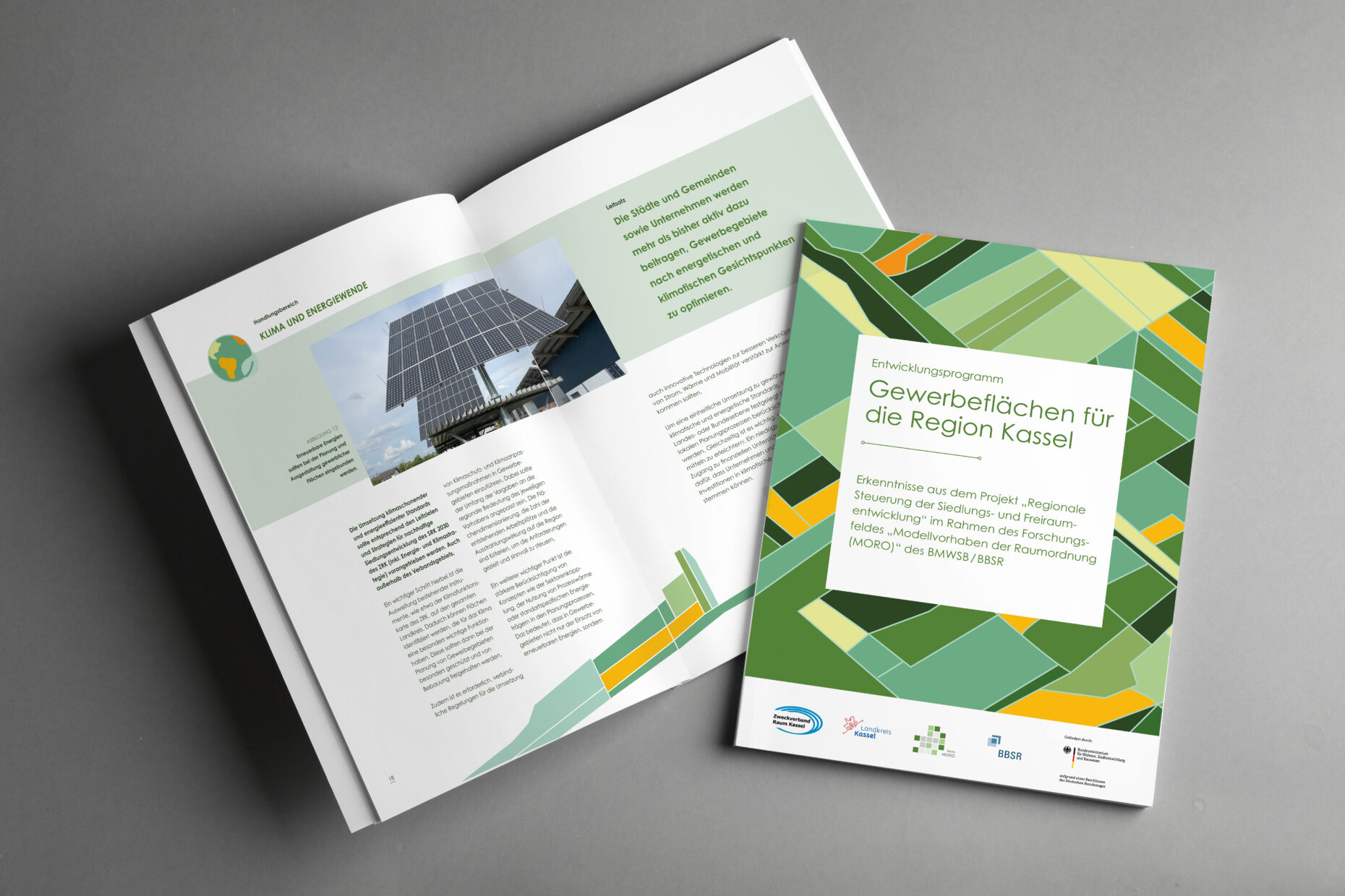 Heft Entwicklungsprogramm Gewerbeflächen für die Region Kassel